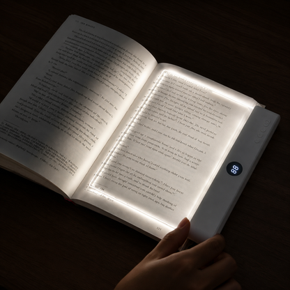Lumora PageGlow™  Rechargeable Flat Reading Light